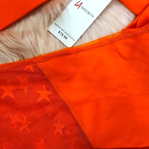 BOGO!! Brand New LA SOCIETY MESH DETAIL SPORTS BRA & LEGGINGS-S - Picture 6 of 8
